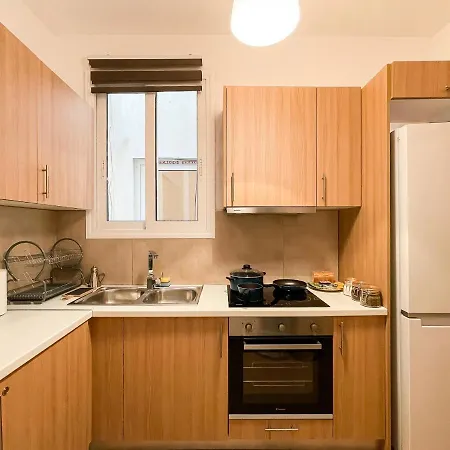 Aristotelous Sunny 118sqm Apt In Viktoria Athens